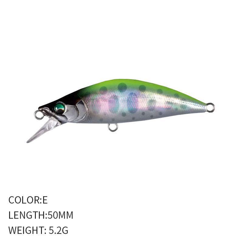 Submerged Long Casting Warped Mouth Bass Mini Microbait - Image 2