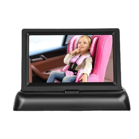 12-24V Folding Screen for Baby Monitoring Images in Car