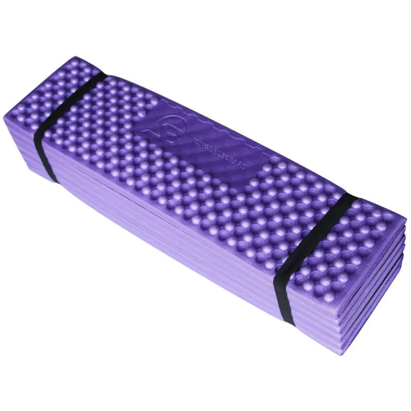 Outdoor Egg Nest Pad Folding Moisture-Proof Pad Thick Cold-Proof Foam Pad - Purple