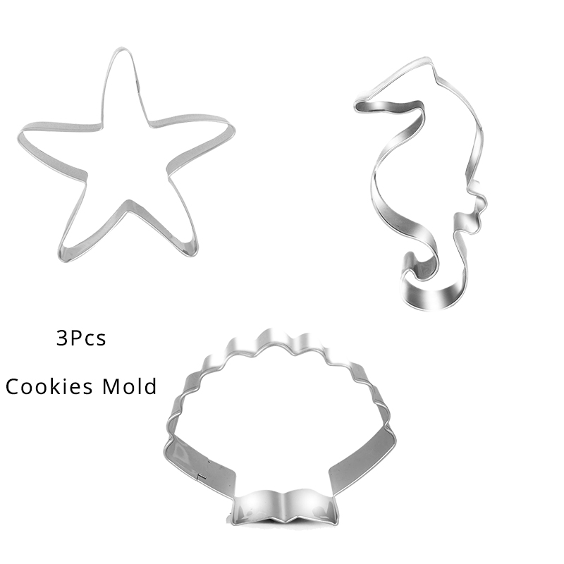 Title 6, Shell Baking Fondant Biscuit Mould Mousse Ring ...