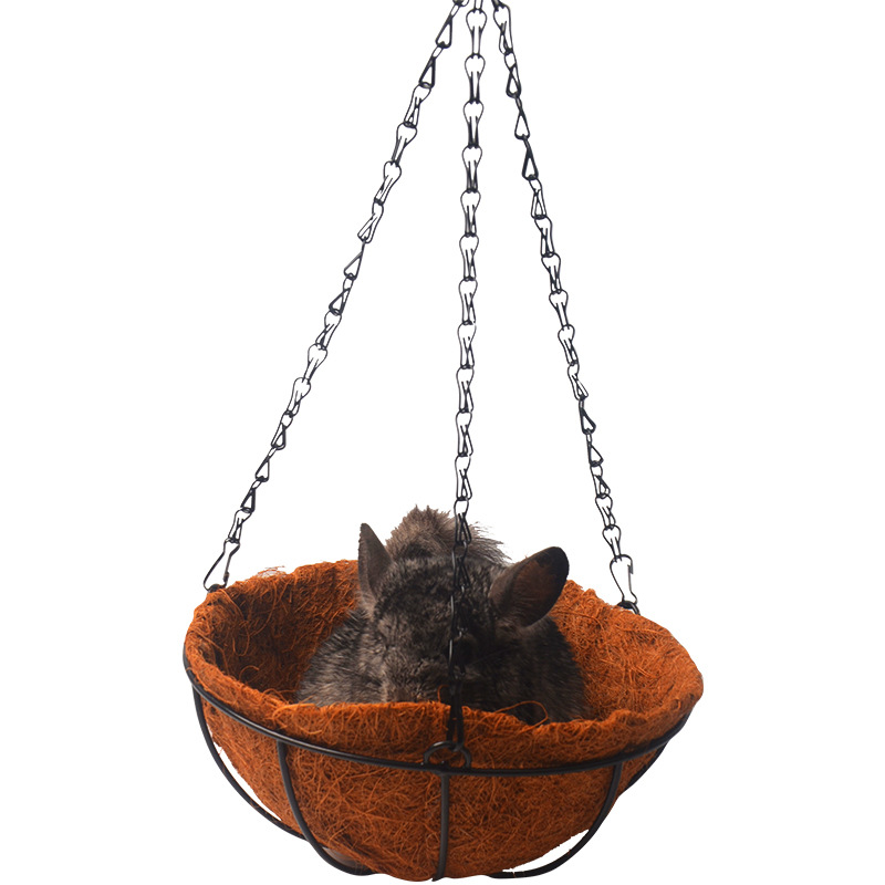Squirrel Chinchilla Metal Hanging Hammock