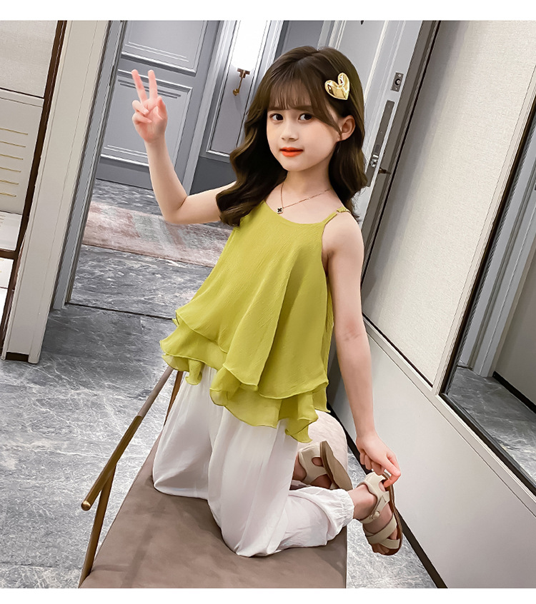 Title 9, Fashion Girls Two-piece Cotton Summer Camisole