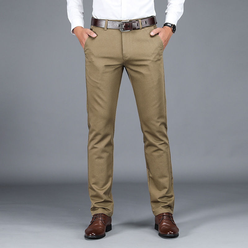 Title 7, Neue Herren Business Casual Hose Gerade Beine E...