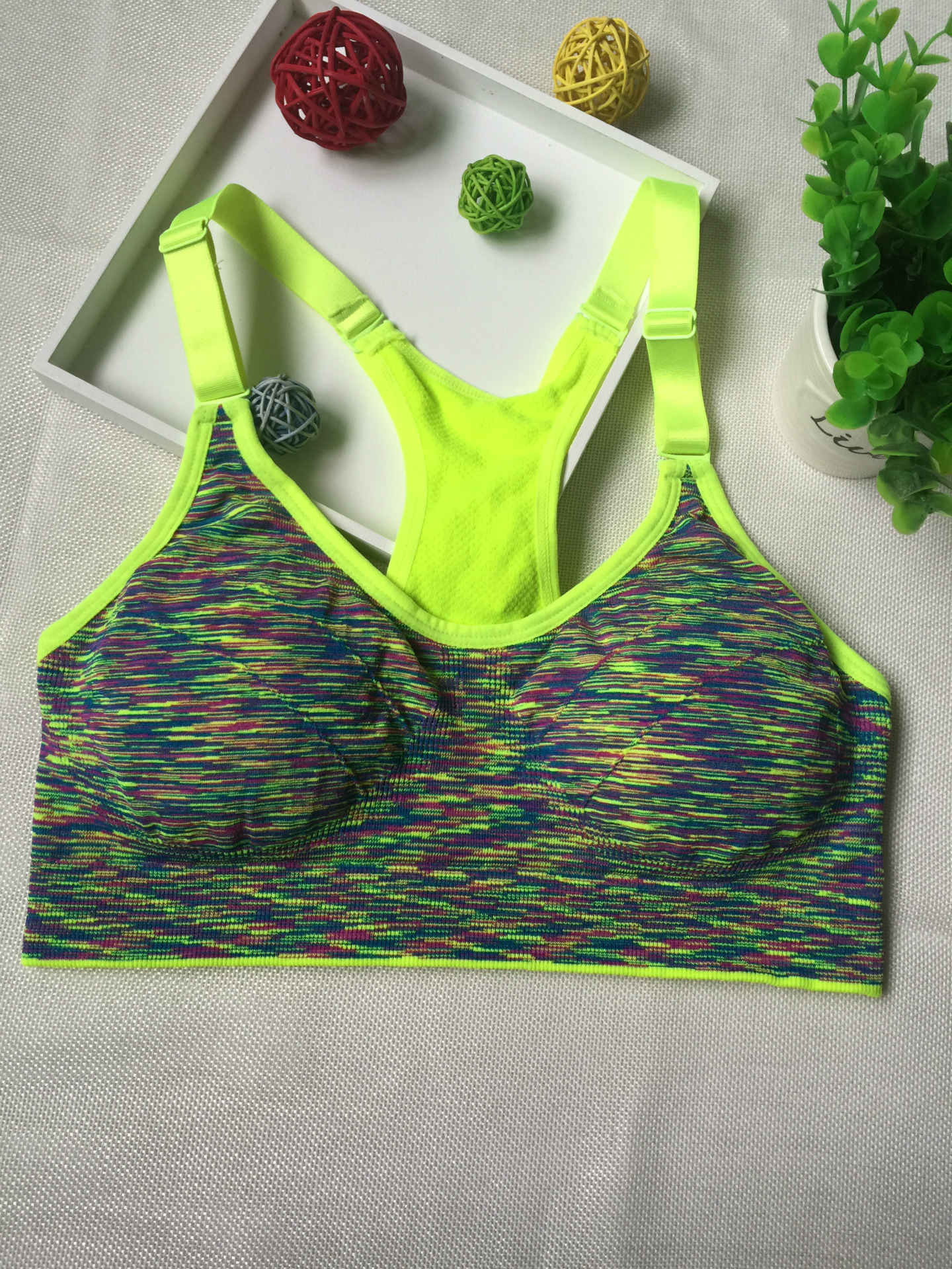 Title 6, Duan dyed vest thin running fitness yoga underwear