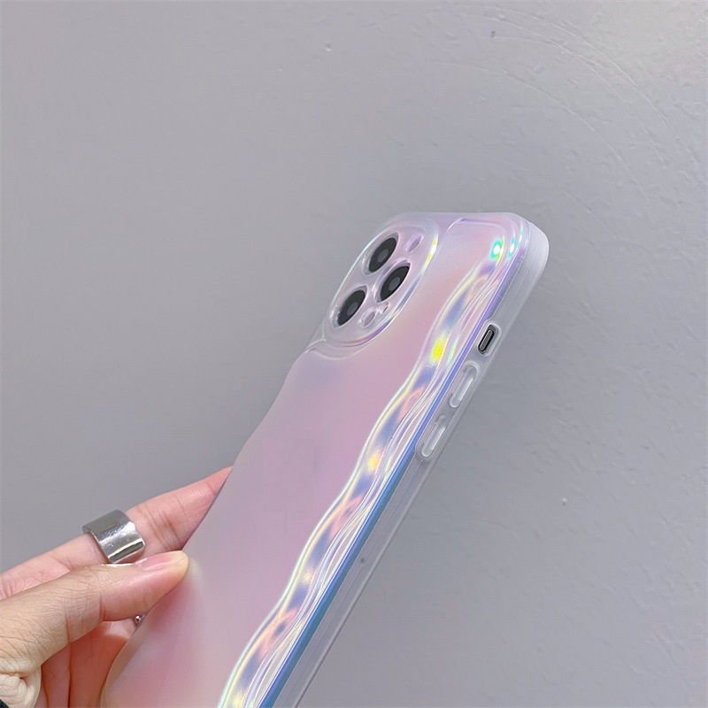 Premium Back Cover Type Aurora Laser Mobile Phone Soft Shell - Image 2