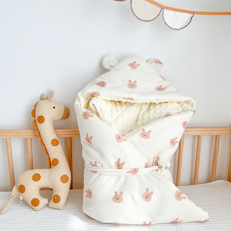 Autumn And Winter Thickened Baby Cotton Wrinkled Beanie Velvet Quilt — foto 4