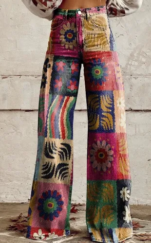 Women's Casual Pants Thin Imitation Jeans 1Style - Shop at LoveMi