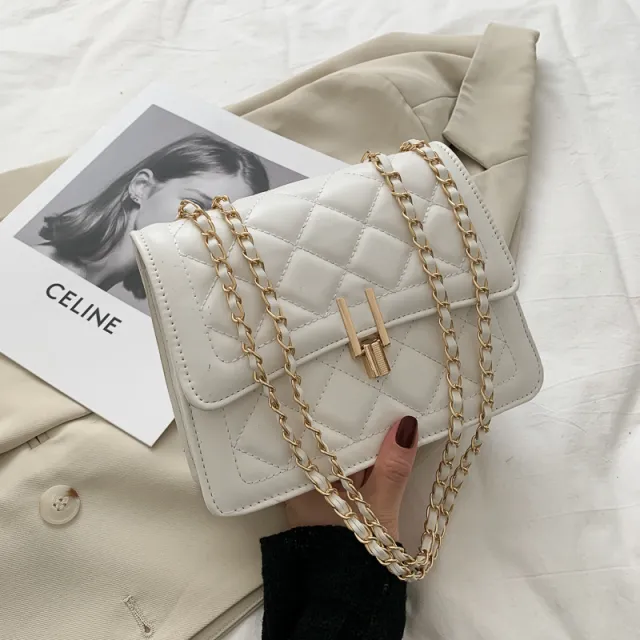Fashion Women's One Shoulder Crossbody Bag White - Shop at LoveMi