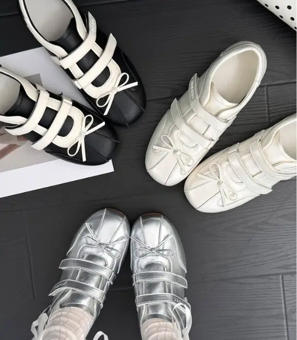 Women Mary Jane Shoes, New Summer Petite Fit Trainers, Fashion Ballet Flats