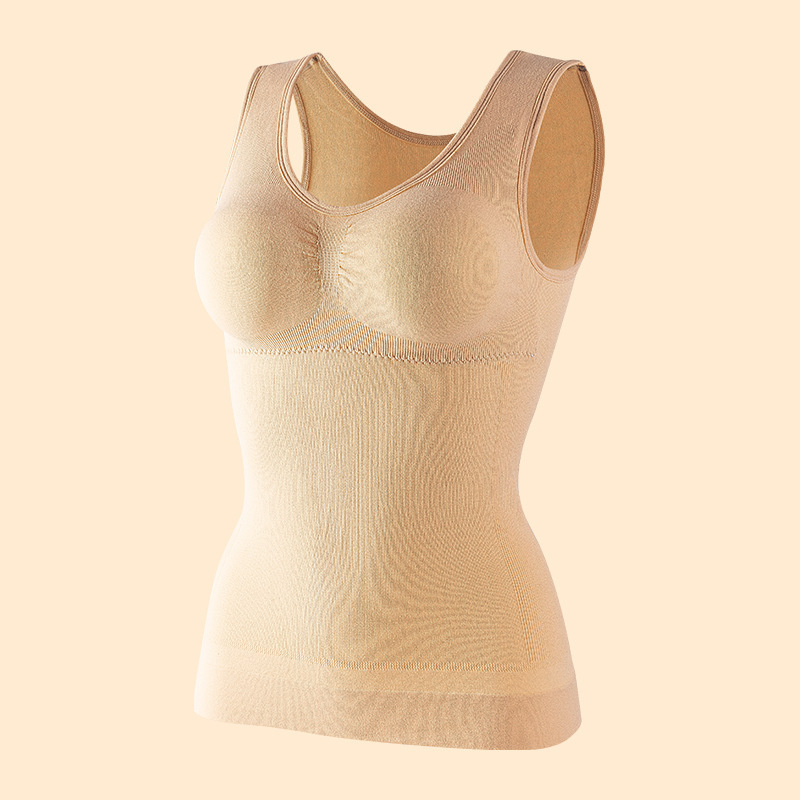 Women Seamless Double Layer Shapewear Tank Top