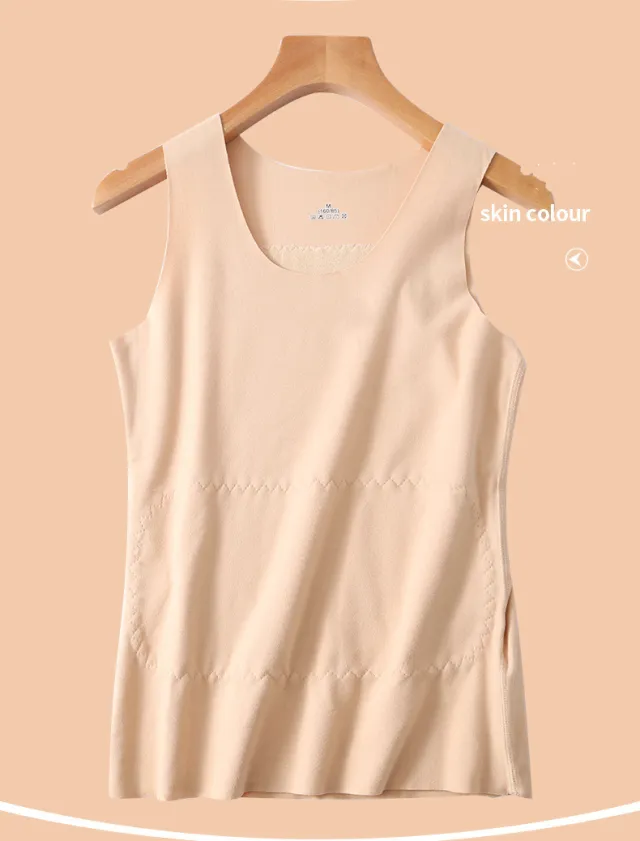 Autumn And Winter Warm Thickened Double sided Fleece Vest Female Skin - Shop at LoveMi