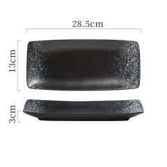 Japanese Ceramic Plates Sushi Dish Tableware Tray Cutlery - 8 Style - View 1