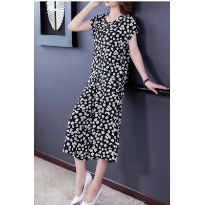 Women Wear Polka Dot Loose Fashion Breathable Cotton Silk