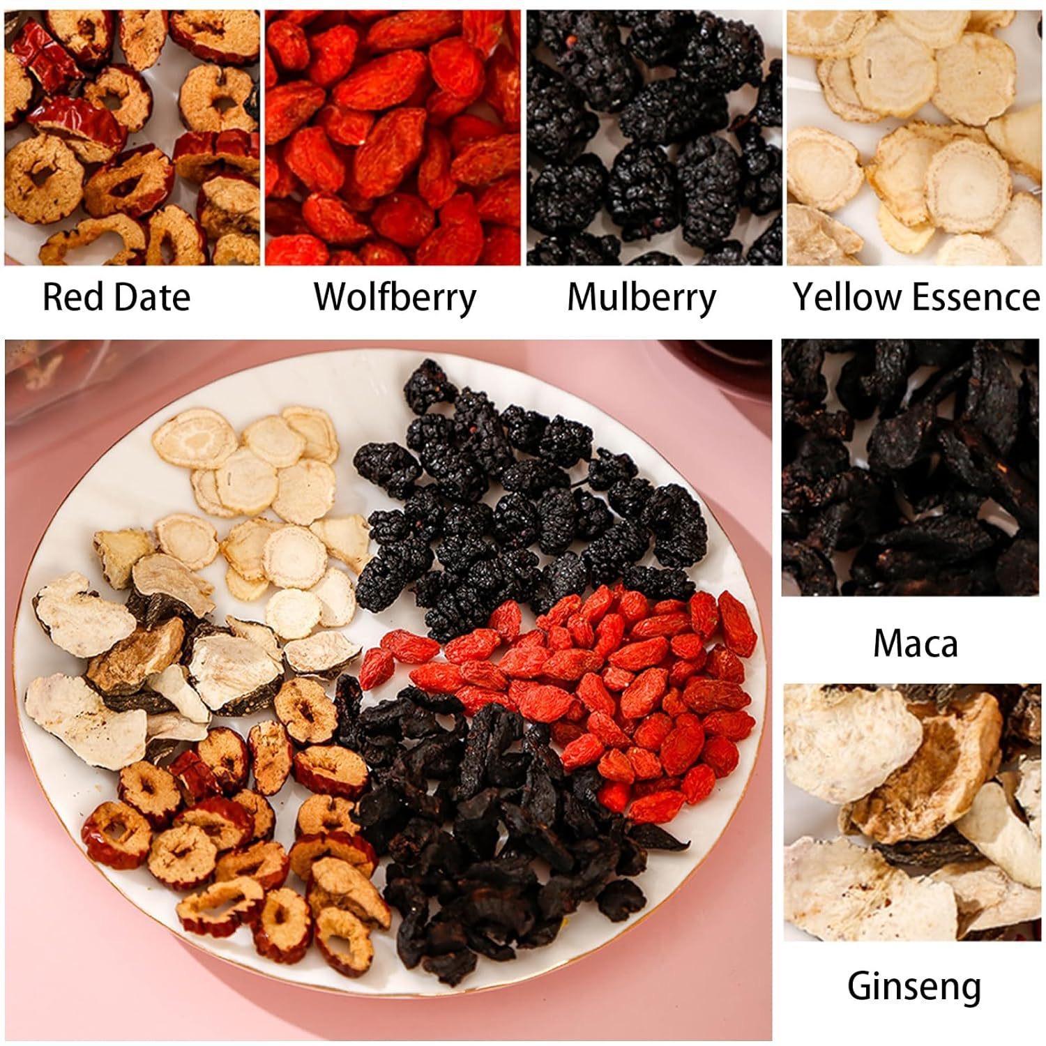 25bags kidney tea formula ginseng five treasure teacombination scented t 3