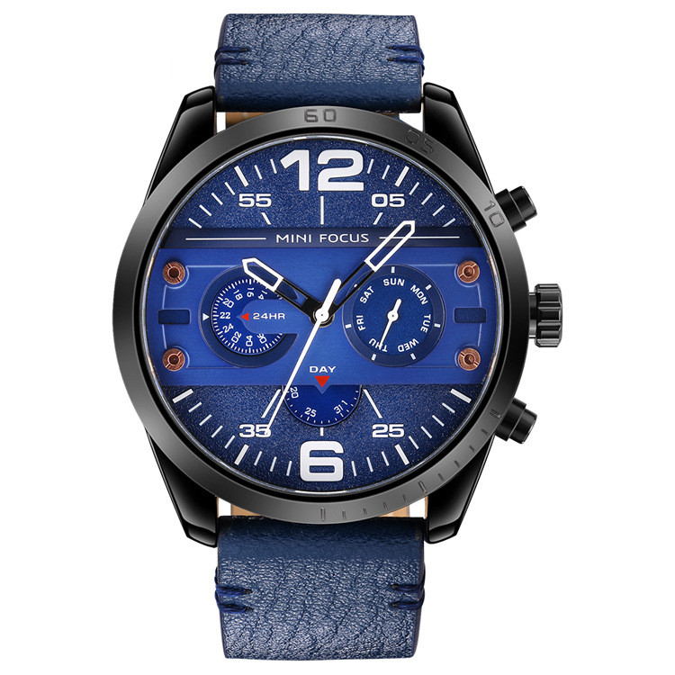 Multifunctional Waterproof Male Quartz Watch