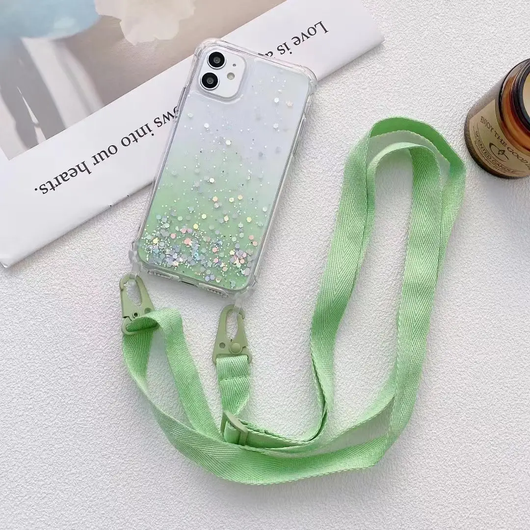 New Glitter Integrated Lanyard Cover