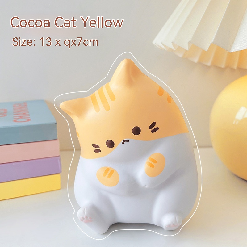 Cocoa Cat PU Yellow