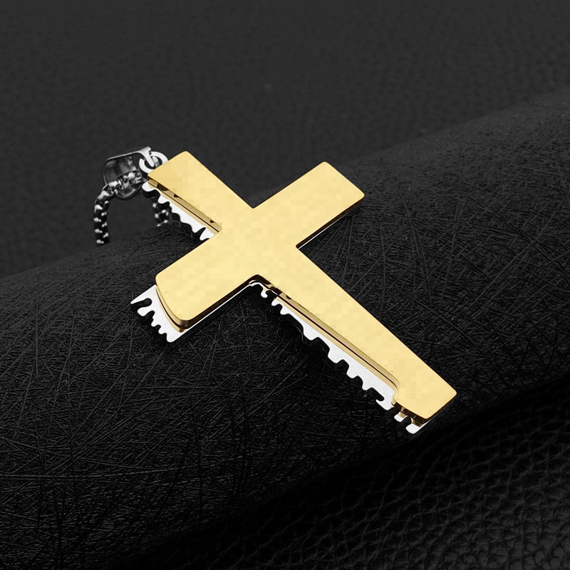 European-american Cross Hipster Hip Hop Pendant