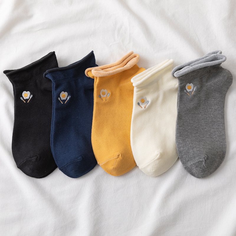 Title 15, Summer thin boat socks