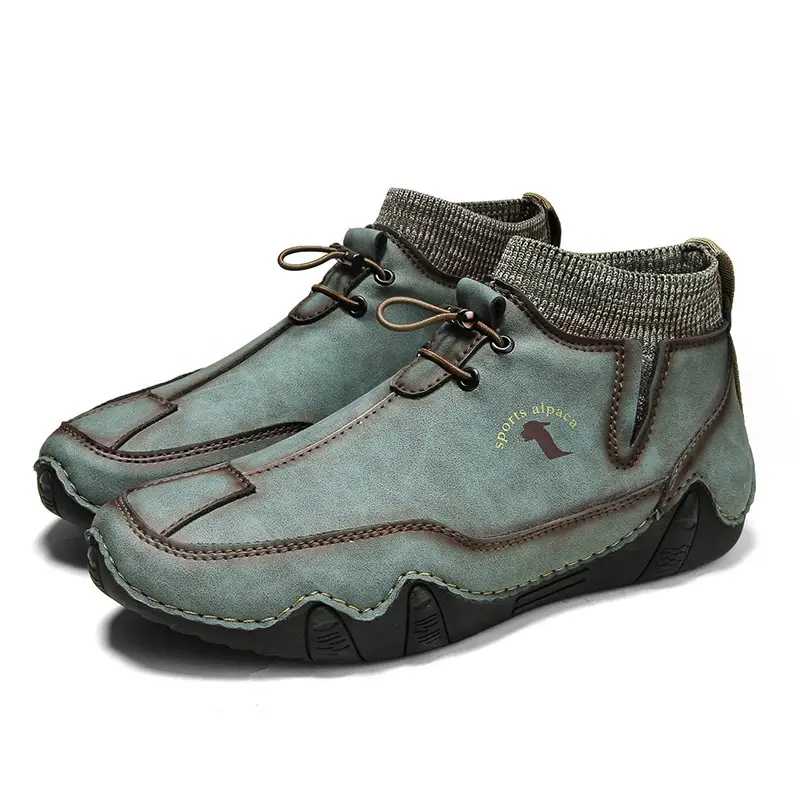Men's Mid-top Martin Boots Fashion Octopus Outdoor