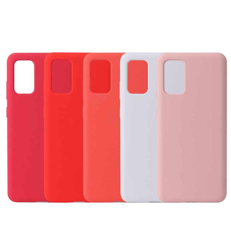 Coque de téléphone intégrale en silicone liquide – bleu cobalt – S21 Ultra