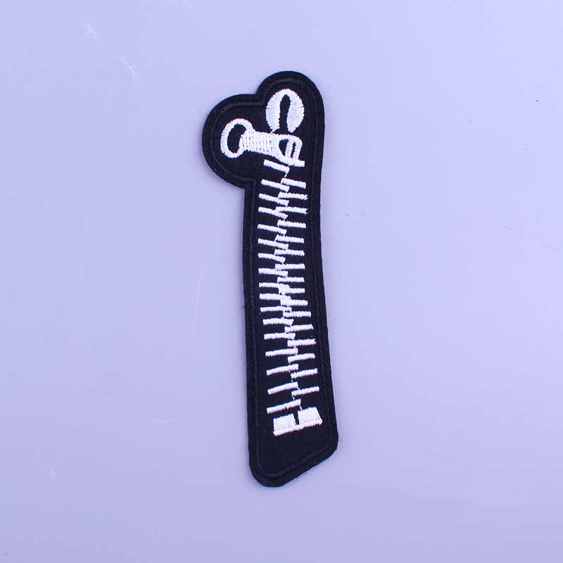 Versatile Embroidered Badge Cloth Clothing — image 1