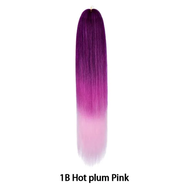 Kani Karen Silk Chemical Fiber Wig Braid Braided Hair Extension Pull Block Big Braid 5Color - Shop at LoveMi