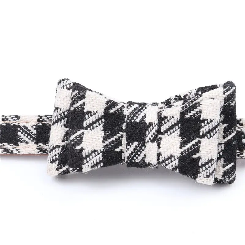 English Pet Dog Bow Collar Triangle Scarf