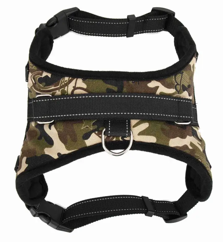 Explosion-proof Trap Hand Holding Rope Golden Retriever Leather Saddle Pet Harness