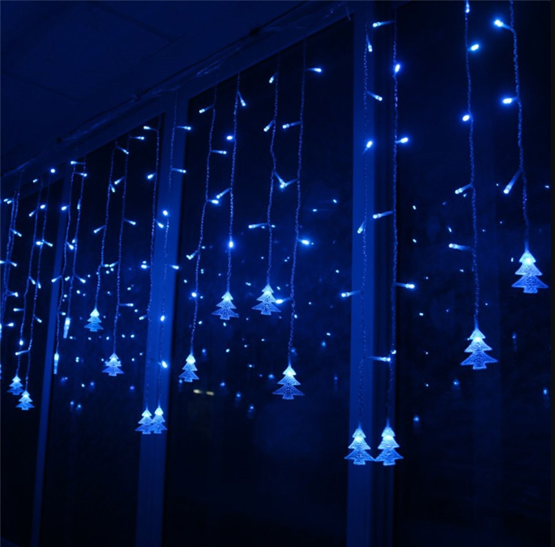 Christmas Lantern Strings Holiday Lanterns Christmas Tree Curtain Lights