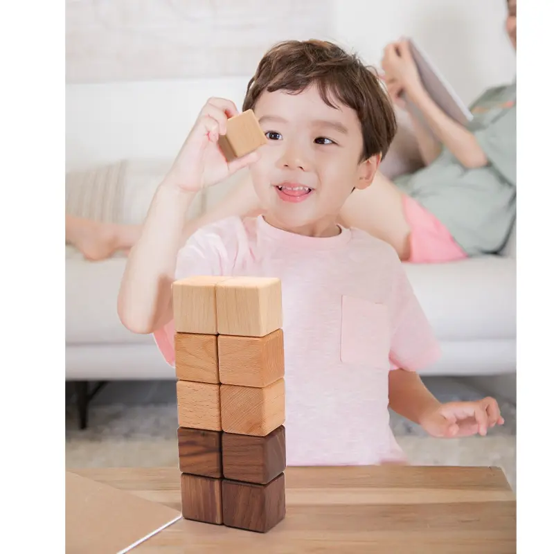 Baby Memorial Milestone Photo Souvenir Wooden Square Decoration