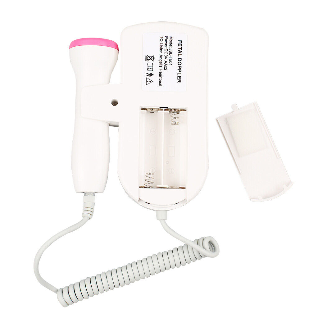 Fetal Doppler Detector Baby Heart Beat Rate Probe Prenatal Monitor Ultrasonic — image 5