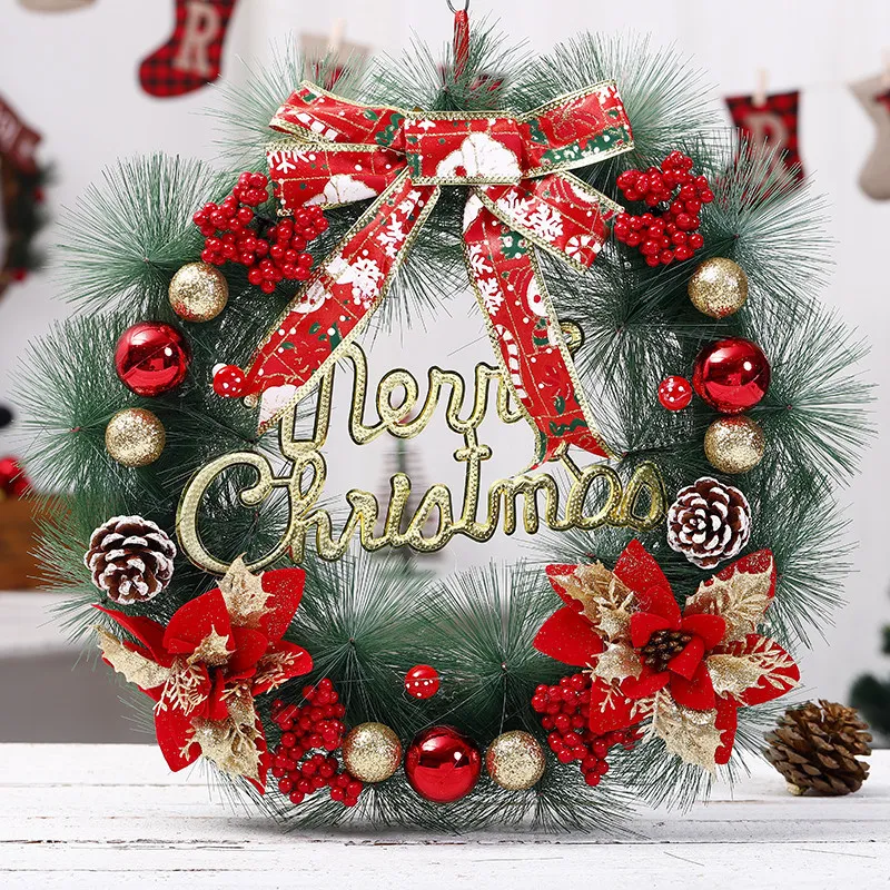 Christmas Decorations Creative Gifts, Ornaments Christmas Wreaths – image 6