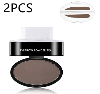 Augenbrauen Puder Stempel Tönung Schablone Kit Kosmetik Profi Make-up Wasserdicht E - Bild 41 von 41