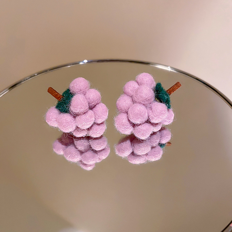 Super Fairy Cute Girl Earrings Niche Design Sense