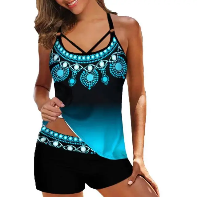 Swimsuit Bikini Slim Conservative Ladies 2 Style 4Xl - Shop at LoveMi
