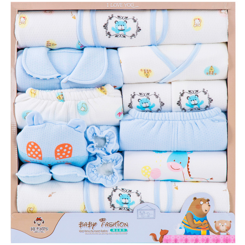 18 Piece Cotton Newborn Clothes Gift (No Box) - Picture 8 of 18