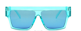 New Style Flat-top Sunglasses Large Square Frame - Image 2