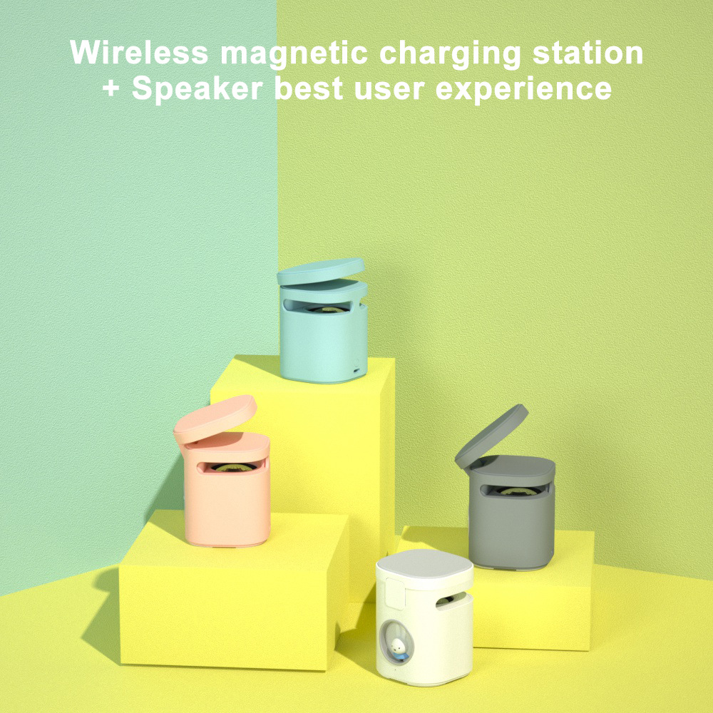 Wireless Charge Plus Bluetooth Speaker Desktop Wireless Charge Two In One