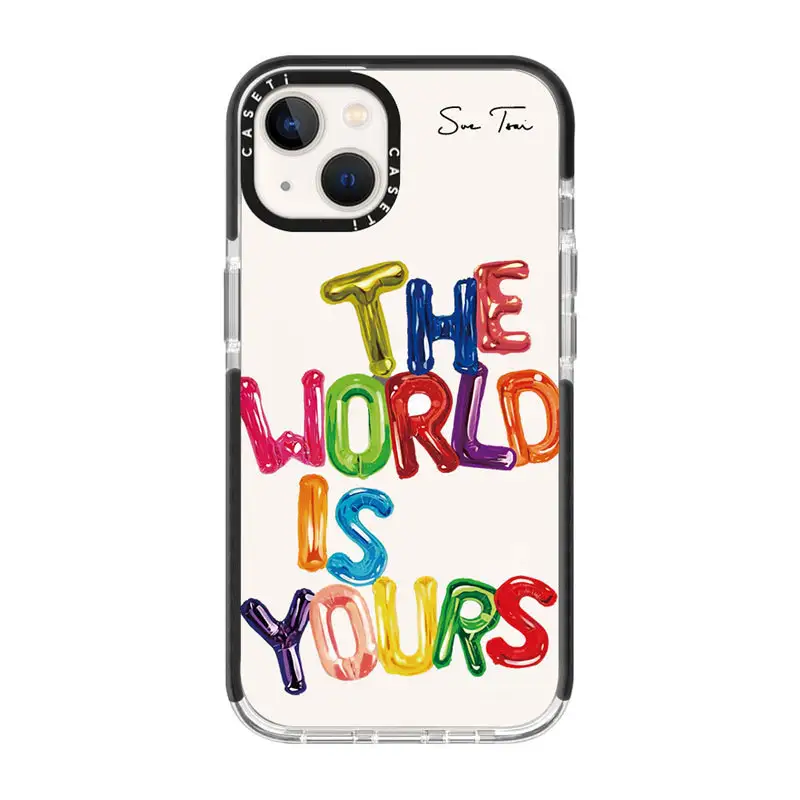 Graffiti Color Letters Creative Mobile Phone Case