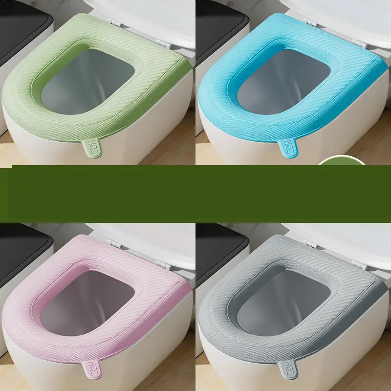 Summer Waterproof Toilet Seat Four Seasons Universal Foam Ring