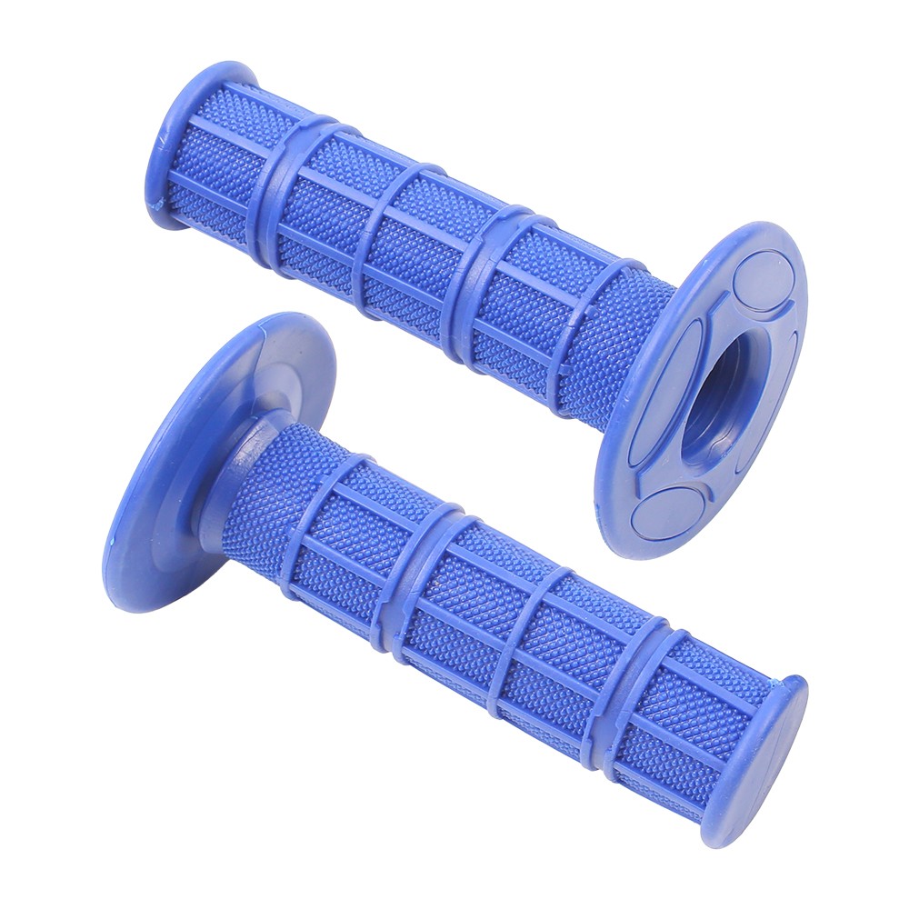Motorcycle Rubber Handlebar Grips 22mm Soft Comfort Road Race Pair — image 8