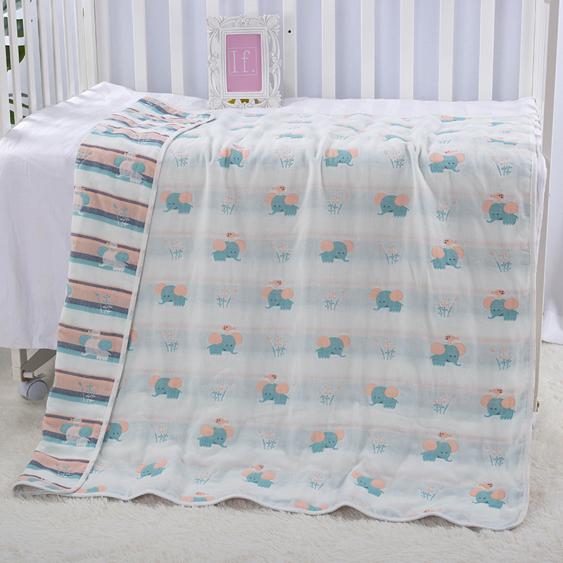 Title 28, Cotton Six-layer Gauze Towel Quilt Gauze Bath T...