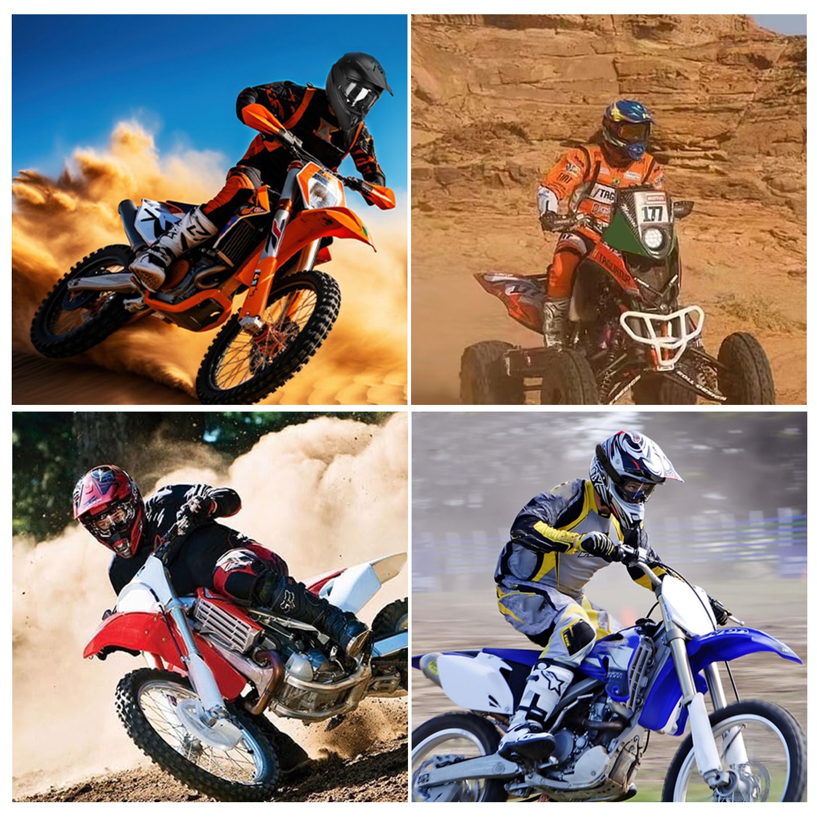 Off-Road Motorcycle Motocross Goggles Dirt Bike ATV UTV M T B UV400 Riding — image 10