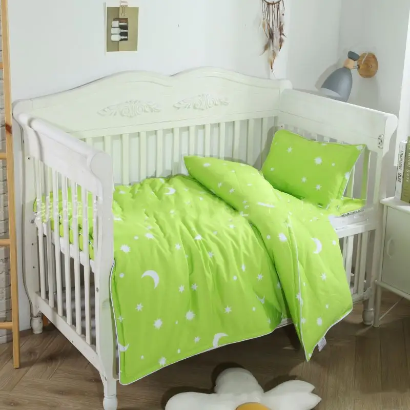 Three-piece set of kindergarten bed