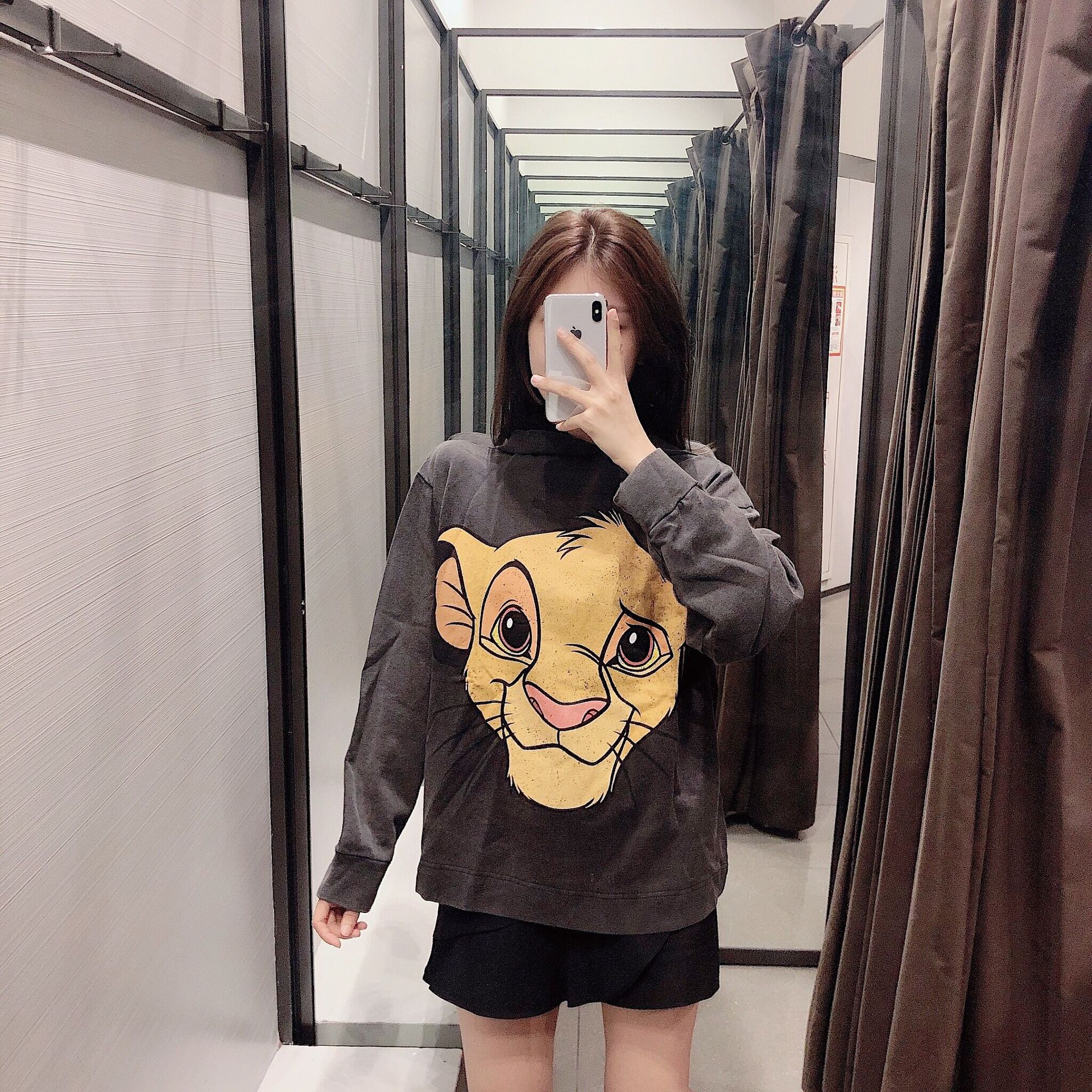 Title 10, Animal Print Sweatshirt Hooded Loose Pullover