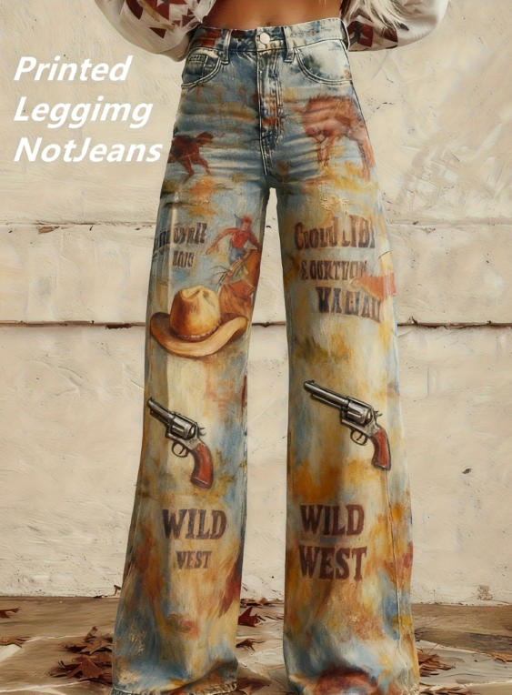 Women's Casual Pants Thin Imitation Jeans