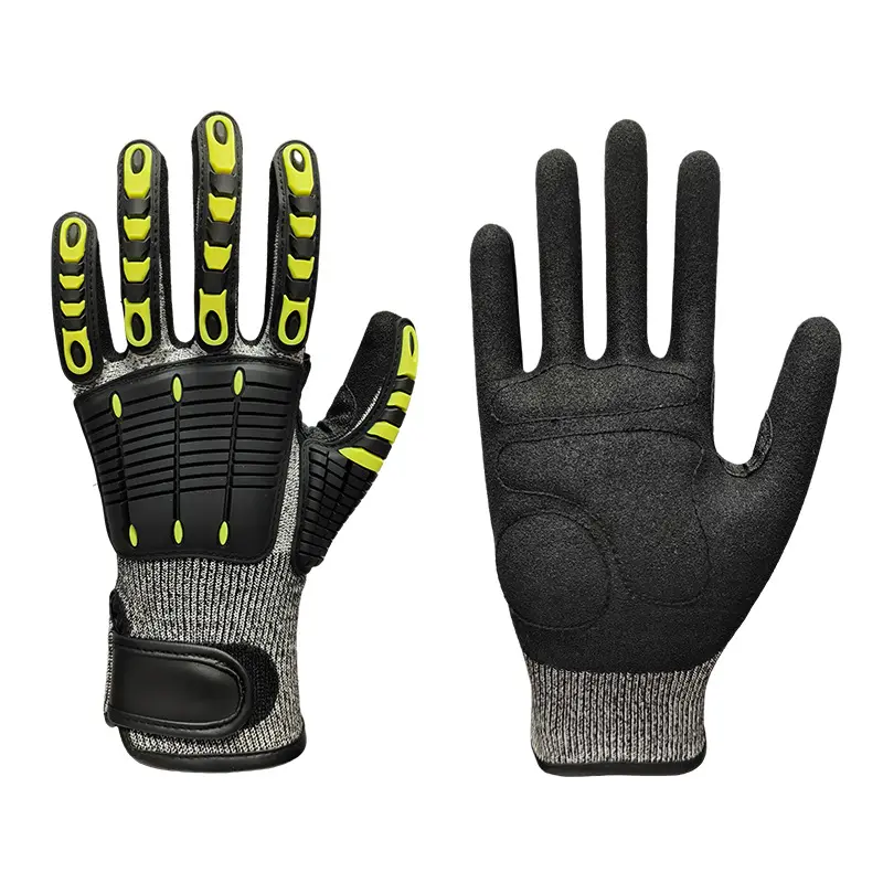 Heavy Duty TPR Impact Gloves - Cut