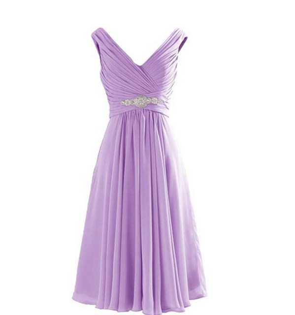 Dignified And Elegant Evening Dress For The Annual Meeting Purple - Shop at LoveMi