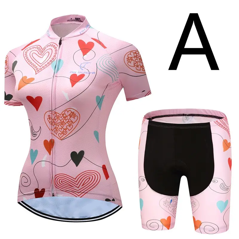 Children's Jersey, Girl Suit, Summer, Sports, Mountain